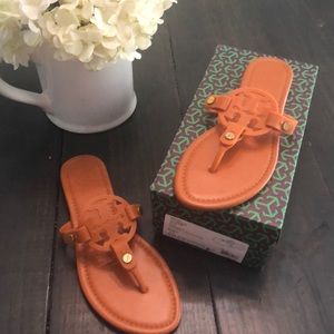 Tory Burch Miller flip flop. Size 9.